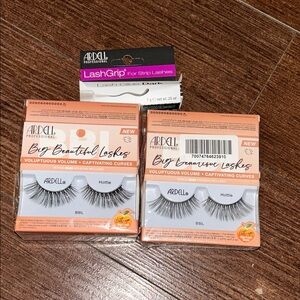 Ardell Big Beautiful Lashes Hottie BBL with LashGrip Adhesive - Peach Packaging